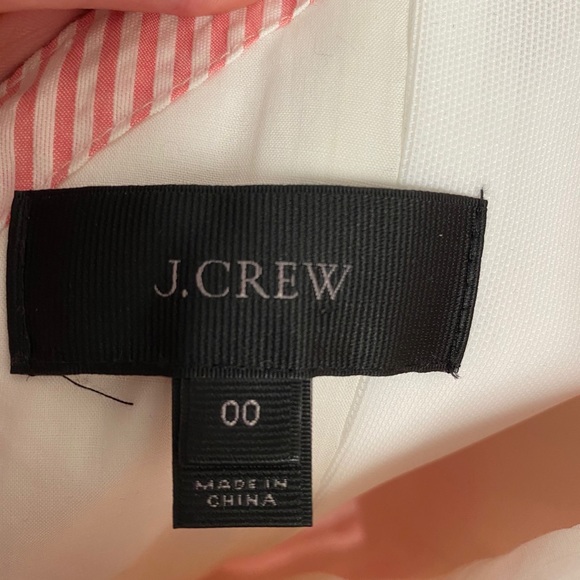 J. Crew Off the Shoulder Seersucker Dress - Picture 6 of 6